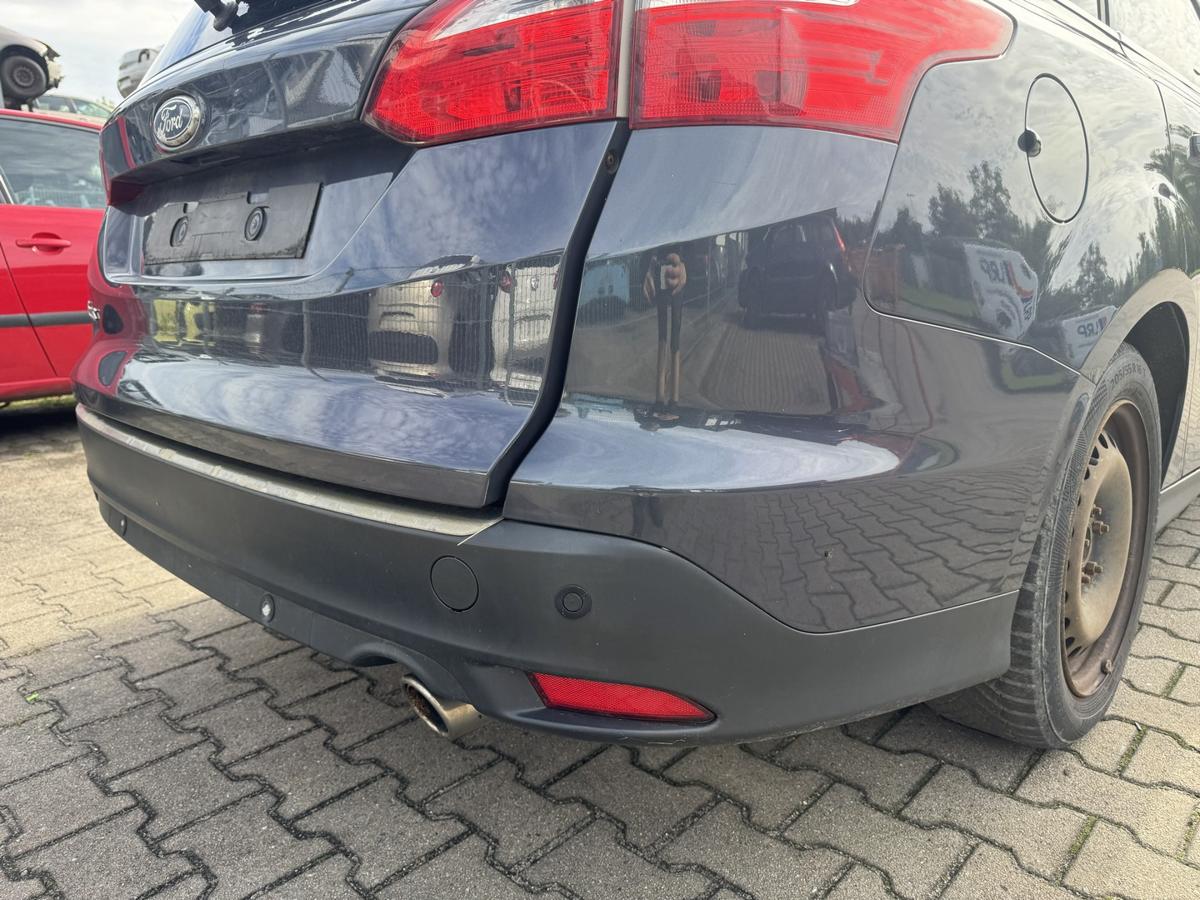 Ford Focus 3 original Sto&szlig;stange Stossf&auml;nger hinten Midnight SkyGrau Kombi Bj.2011
